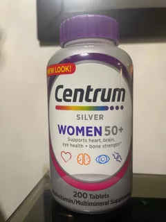 Suplemento Multivitamínico Centrum Silver +50 Women