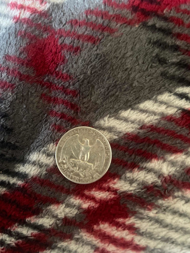 Imagen 2 de 2 de Moneda De Cuarto De Dollar De 1964 De Plata