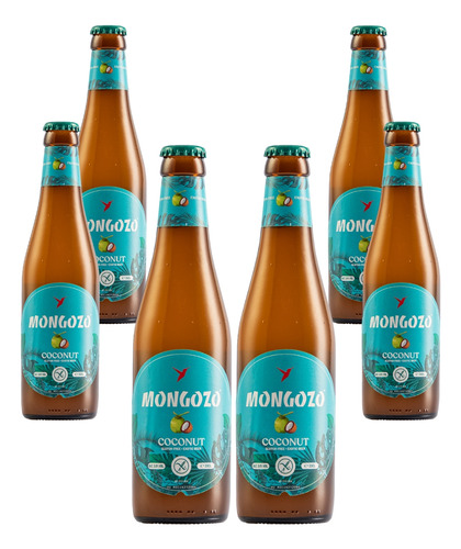 Six Pack Cerveza Mongozo Coco 330 Ml
