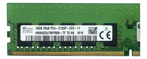 Memoria 16gb Ddr4-2133p Udimm Ecc Hma82gu7mfr8n Hp 79259-091