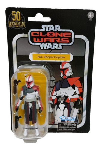 Star Wars Clone Wars Arc Trooper Capitan Clon Rojo 50 Years