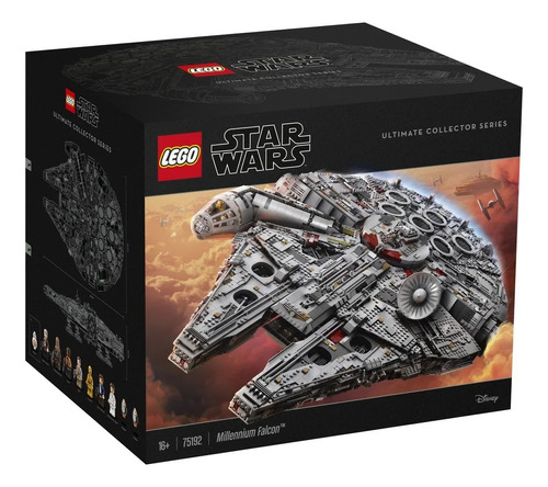 Lego Star Wars 75192 Ultimate Millennium Falcon 7541 Pecas