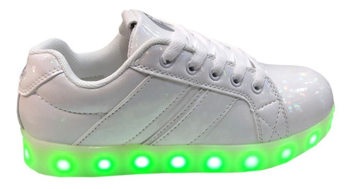 Zapatillas Footy Con Luces Led Y Carga Usb Fxl64 66 Reflex 