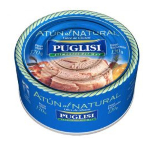 Atun Puglisi Al Natural Puglisi Caja X 48 Latas De 170 Grs