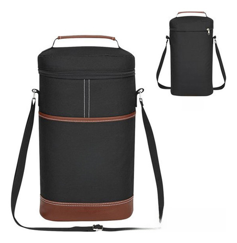 Bolsa De Vino,, Bolsa Portátil Para Conservar Negro