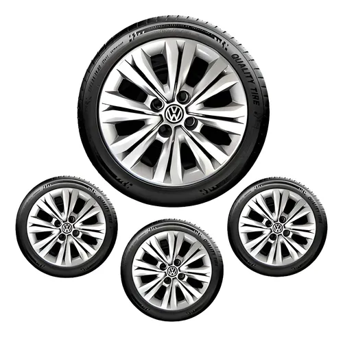 comprar Jogo 4 Calotas Aro 14 Gol Voyage Saveiro G3 G4 G5 G6 G7 G8
