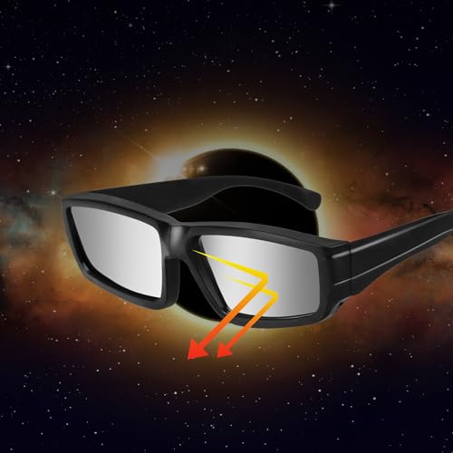 Gafas De Eclipse Solar 2024, Paquete De 6 Unidades