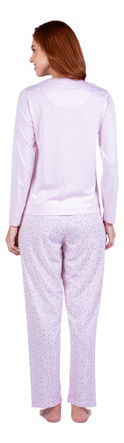Pijama Invierno Algodón Mujer