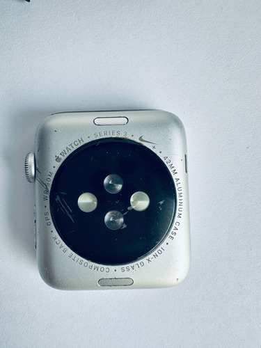 Apple Watch Serie 3 42mm Versión Nike Para Refacciones Gris Gris Oscuro Colores Naranja Gris