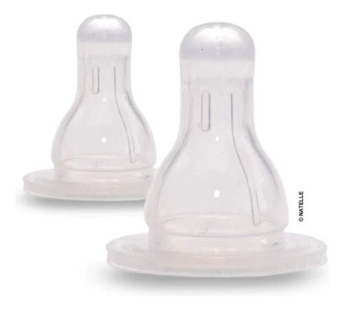Tetina De Silicona X2 Natelle Talle L