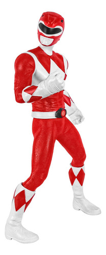 Boneco Power Ranger Vermelho 40 Cm Action Figure Gigante