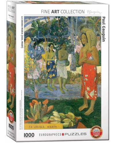 Eurographics Granizo Mary By Paul Gauguin (1000 pieza) Rompe
