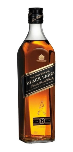 Imagen 1 de 10 de Whisky Johnnie Walker Black Label 12 Años 750ml.