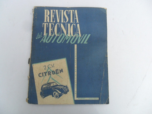 Manual Citroen 2cv Revista Belga Auto Antiguo Despiece