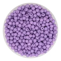 Comprar 200u Bolitas Perlas Engomadas Plásticas 6 Mm Insumos Bijou