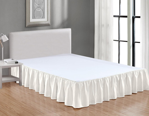 Faldón De Cama De Microfibra Easyfit De Tamaño Twin Xl De 18