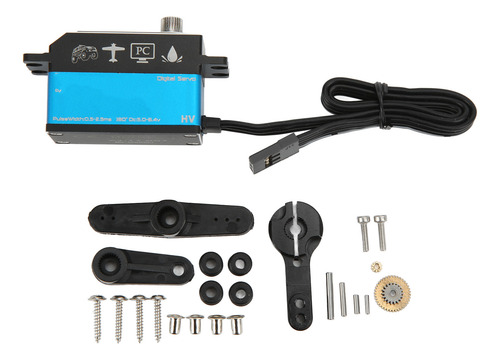Servomotor Impermeable R10, Engranaje Digital De Alta Densid