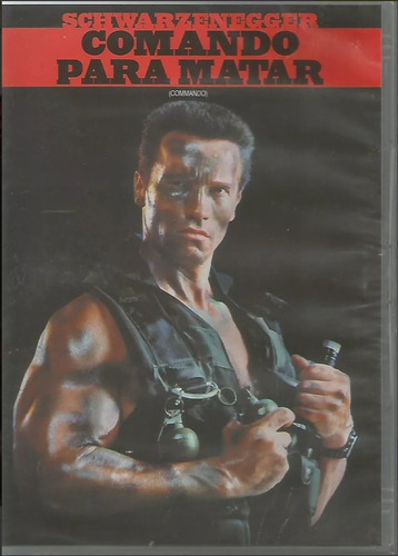 Dvd - Comando Para Matar - Arnold Schwarzenegger - Lacrado