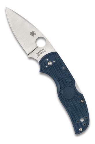 Spyderco Hunting Knives Cobalt Blue Frn Native 5 Lockback Cp