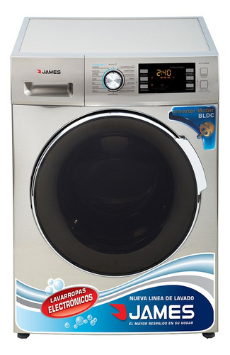 Imagen 1 de 1 de Lavarropas automático James LR 1016 inverter inox 10.5kg 220 V - 240 V
