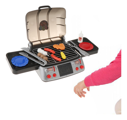 Conjunto De Juguetes De Cocina Para Niños, Set De Negro