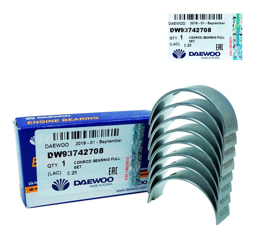 Imagen 3 de 10 de Conchas Biela 0.10 Aveo 2009 2010 2011 Lt Ls Speed Original