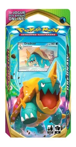 Pokémon Starter Deck Água Drednaw Ee4 Voltagem Vivida Copag