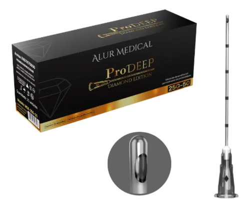 Cânula Para Preenchimento 22gx50mm Prodeep Pack 30 Un