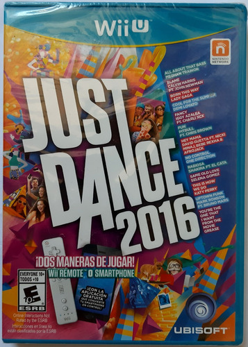 Just Dance 2016 Nintendo Wii U Físico Nuevo