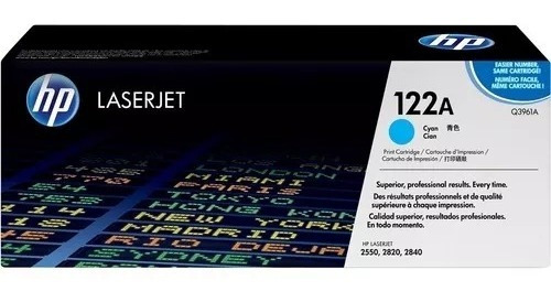 Imagen 1 de 2 de Toner Hp Q3961a Cian (147) Original