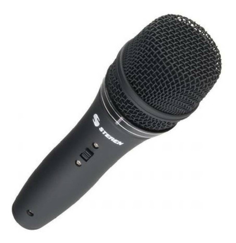Imagen 2 de 3 de Micrófono Steren MIC-160 dinámico unidireccional negro