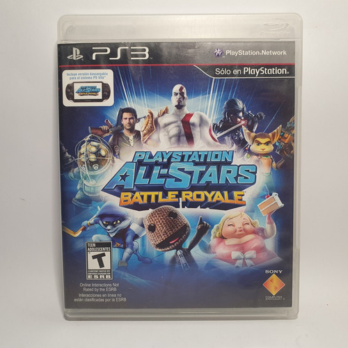 Juego Ps3 Playstation All-stars Battle Royale - Fisico