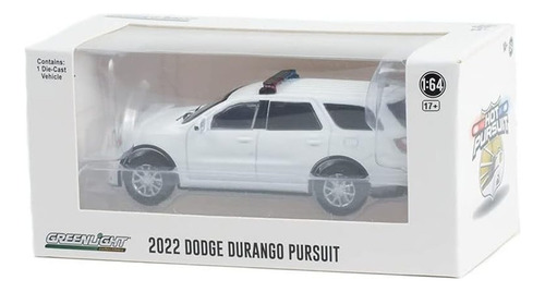 Greenlight 1:64 2019 Dodge Durango Color Blanco 2022