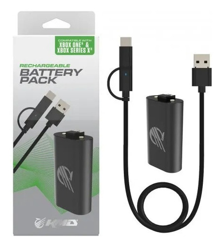 Batería Recargable Para Xbox One Y Serie X Cable Usb-c *kmd