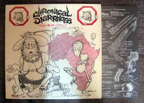 Chronical Diarrhoea Lp 1988 Punk Rock Hardcore D.r.i. G123  
