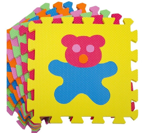 Imagen 2 de 4 de Alfombra De Foami Piso Rompecabeza Grande Bebe Niño Juguete