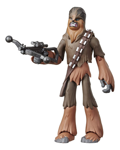 Figura De Acción Toy Star Wars Galaxy Of Adventures Chewbacc