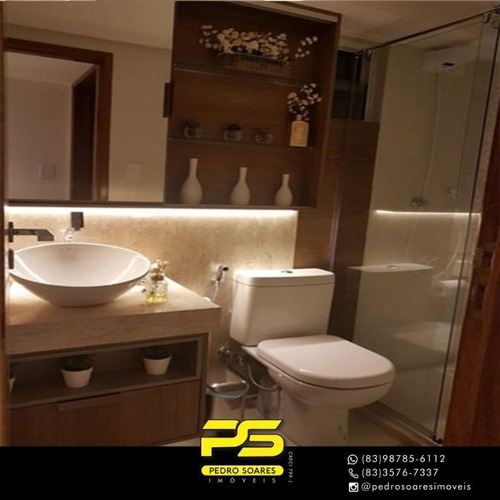 Apartamento Com 2 Dormitórios À Venda, 80 M² Por R$ 530.000 - Altiplano Cabo Branco - João Pessoa/pb - Ap3338