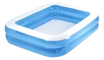 Comprar Memigrand MA-118 Piscina Alberca Inflable Grandes Piscinas Familiar Recatangular Alberca de Pelotas 200x150x50 cm Color Azul