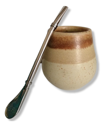 Imagen 3 de 3 de Set De Mate Argentino Mate Y Bombilla Envio Gratis