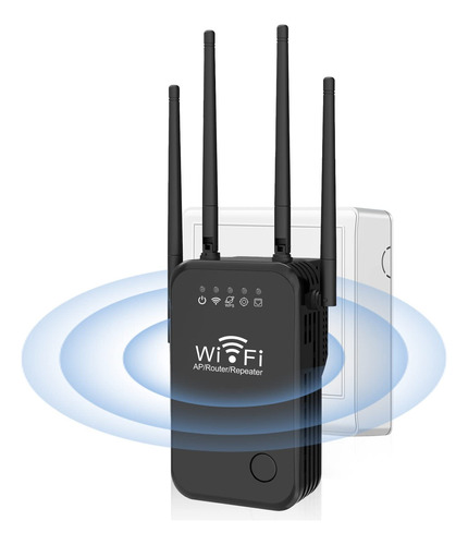 Repetidor Wifi Amplificador Señal 300mbps 110/230v 750 Wps