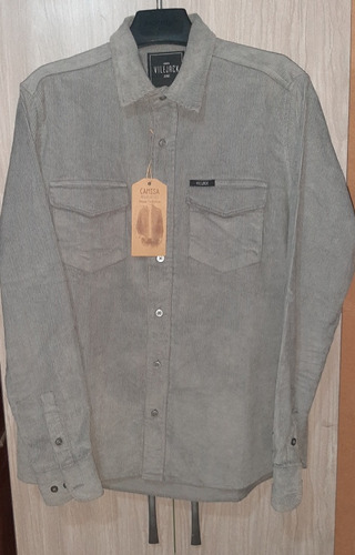 Camisa Corduroy Vilejack Brasil. Talla M