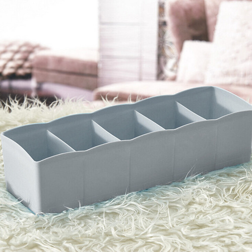 Caja Organizadora De Plástico De 5 Celdas, Cajón C