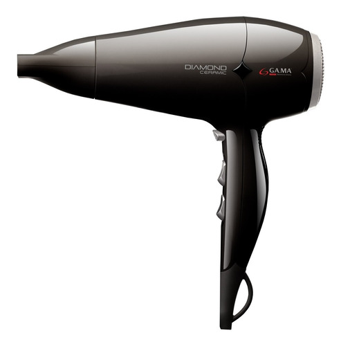 Secador de pelo GA.MA Italy Diamond Ceramic negro 127V