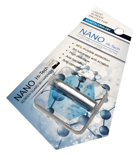 Protector De Pantalla Cristal Liquido Hight Tech Nanotech
