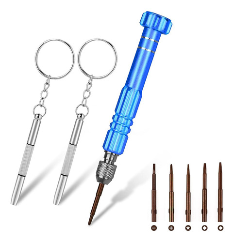 Kit De Reparación De Gafas, Juego De Destornilladores 6 En 1