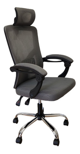 Silla Oficina Pc Ejecutiva Reclinable Tapizado Tela Mesh