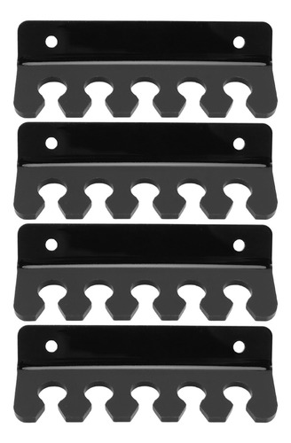 Soporte Para Cables, 4 Unidades, Cable De 5 Ranuras De Acríl