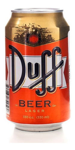 Cerveza Duff Beer 330 Ml Original Los Simpsons Importada