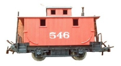 Vintage. Märklin #4578 Cabina Del Tren De Carga Caboose (Usado)